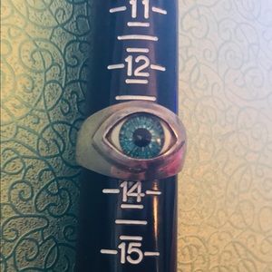 🥰VINTAGE UNISEX EVIL EYE RING